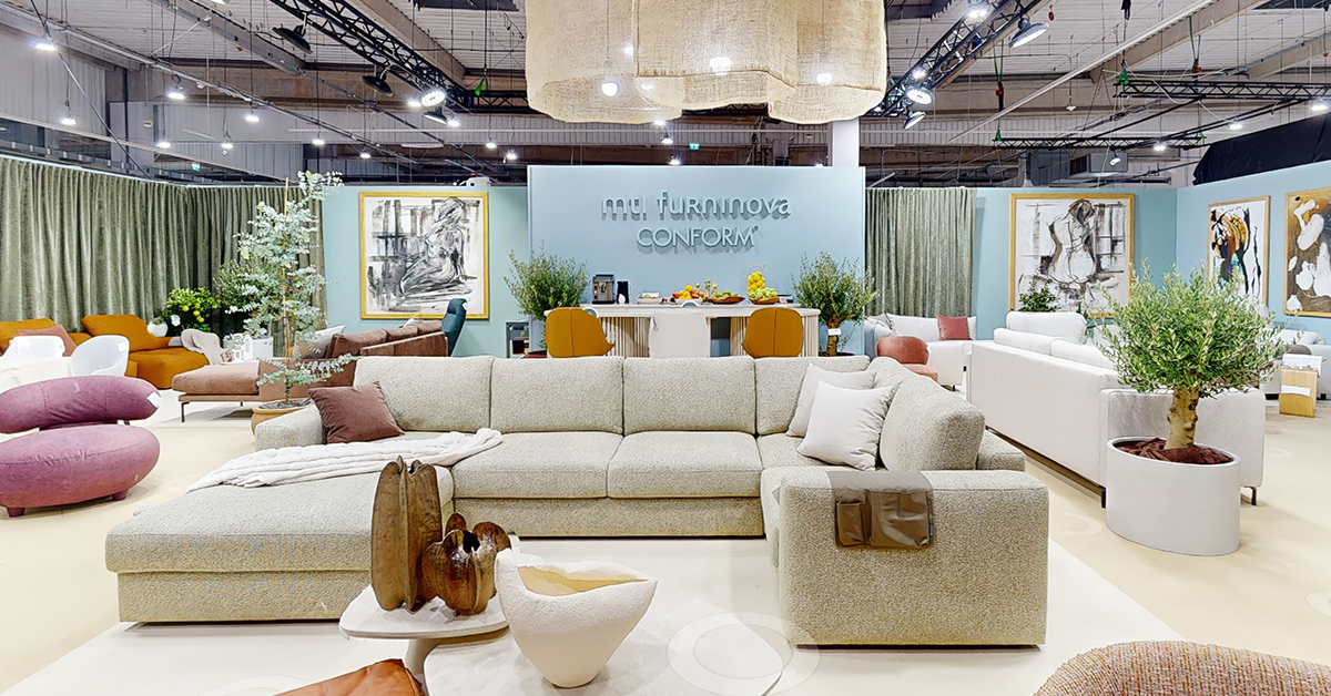 Wystawa kolekcji MTI Furninova i CONFORM podczas targów "Warsaw Home 2025"